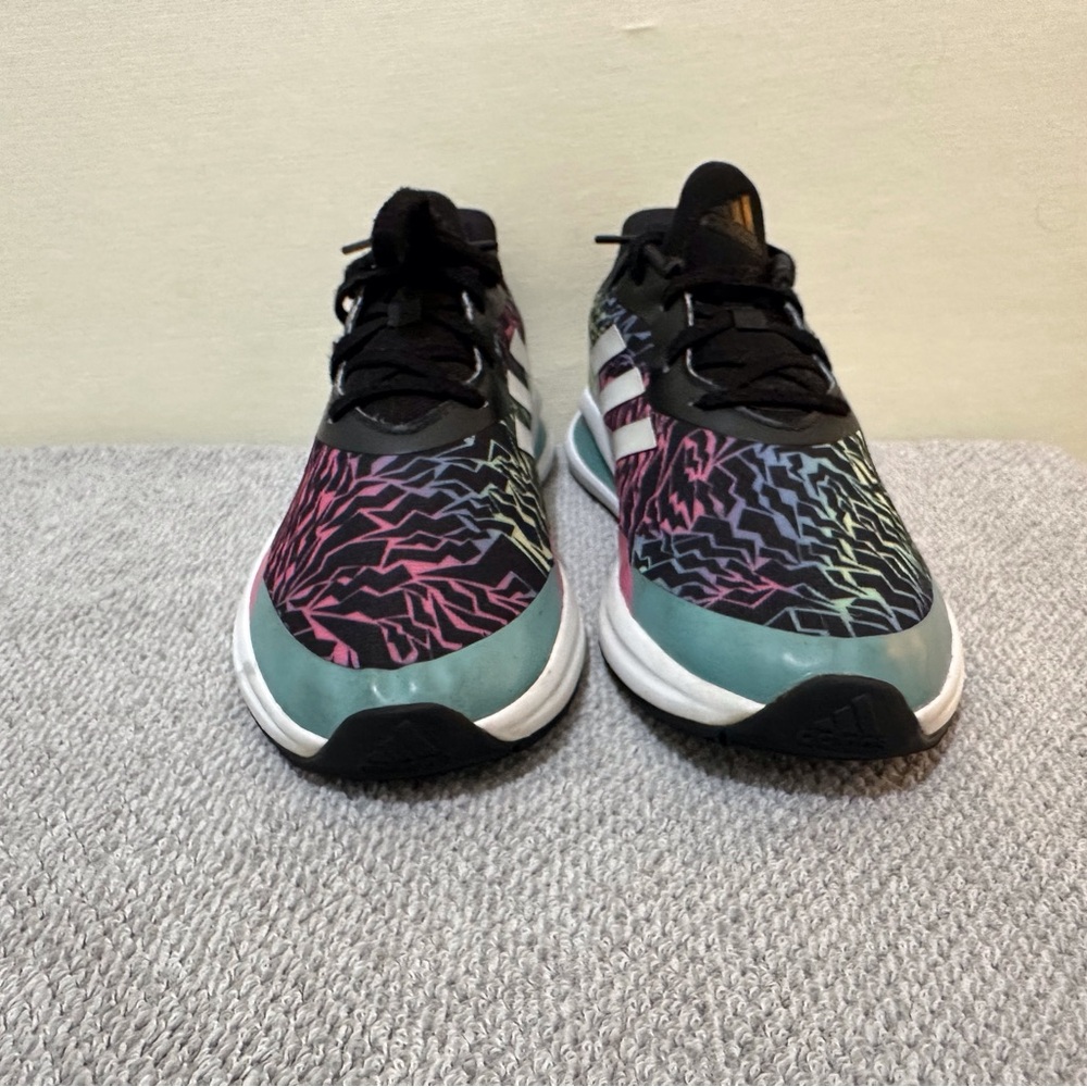 Adidas Fortarun Big Girls Size 6 sneakers #K0006 - Picture 3 of 7